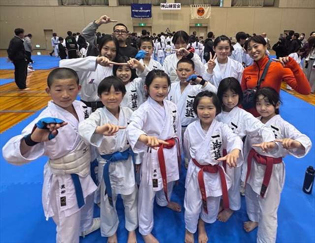 神山組手練習会