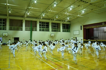 糸貫道場練習風景